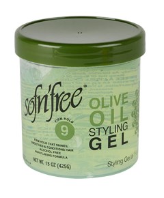 Sof N Free Olive Oil Styling Gel