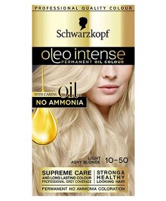 Oleo Intense No Ammonia Permanent Colour Light Ashy Blonde 10 50
