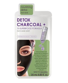 Detox Charcoal Face Mask Sheet
