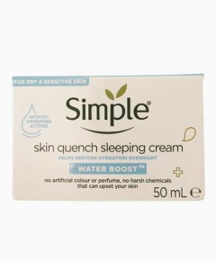 Skin Quench Water Boost Sleeping Cream