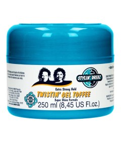 Stylin Dredz Extra Strong Hold Twistin Gel Toffee