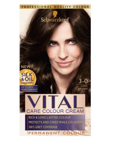 Vital Colour Cream Silk And Oil Care Dark Brown 30