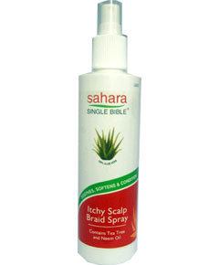 Sahara Single Bible Itchy Scalp Braid Spray