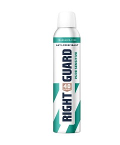 Right Guard Women Total Defence 5 Pure Sensitive Unscented Antiperspirant