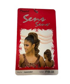 Senssens Ponytail Lavender Clip On