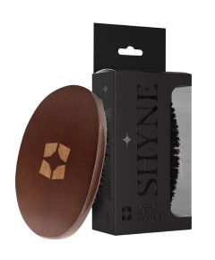 Wave And Beard Medium Curved Hairbrush