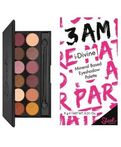 I Divine Mineral Based Eye Shadow Palette 3Am 1196