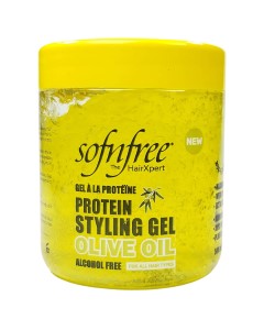 Sof N Free Hair Xpert Olive Oil Protein Styling Gel