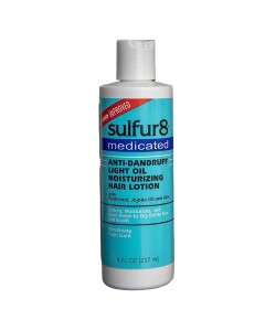 Sulfur 8 Medicated Anti Dandruff Oil Moisturizing Hair Lotion