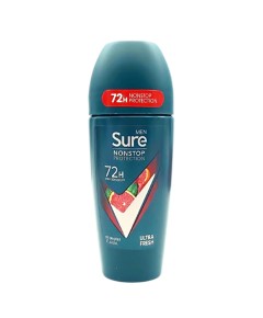 Sure Men Nonstop 72H Protection Anti Perspirant Roll On Ultra Fresh