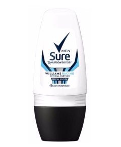 Motionsense Men Williams Racing 48H Anti Perspirant Roll On