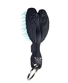 Baby Keyring Brush Black Turquoise