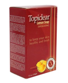 Topiclear Lemon Exfoliating Soap