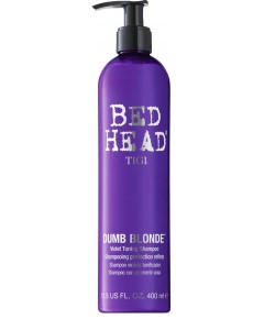 Bed Head Dumb Blonde Purple Toning Shampoo