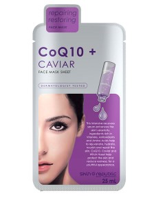 Skin Republic Coq10 Plus Caviar Face Mask Sheet