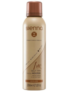 Sienna X 1HR Self Tan Tinted Mousse