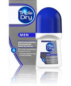 Triple Dry Men Quick Dry Roll On