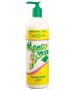 Triple Lanolin Mango Vera Hand and Body Lotion