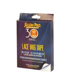 Salon Pro 30 Sec Lace Wig Tape Side Combo Lace Application