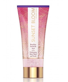 Sunset Bloom Exfoliating Body Wash And Scrub