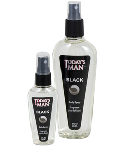 Todays Man Black Body Spray Fragrance