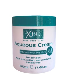 XBC Xpel Body Care Menthol Aqueous Cream SLS Free