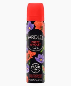 Poppy And Violet Body Fragrance Spray