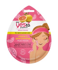 Grapefruit Vitamin C Glow Boosting Mud Mask