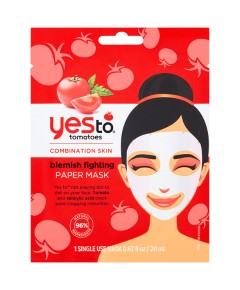 Tomatoes Combination Skin Blemish Fighting Paper Mask