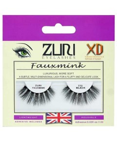 Zuri Fauxmink Eyelashes 772 Black