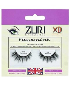 Zuri Fauxmink Eyelashes 888 Black