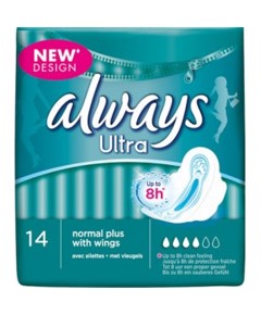 Ultra Normal Plus With Wings Sanitary Pads