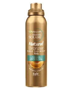 Ambre Solaire Natural Bronzer Self Tan Body Mist Light