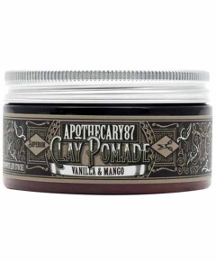 Apothecary87 Vanilla And Mango Clay Pomade 