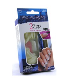 Broadway 2Step Nail Kit Natural Square BNK01