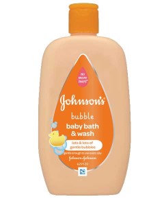 Johnson And Johnson Bubble Baby Bath And Wash