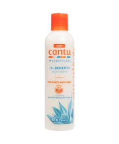 Cantu Weightless 15 Plus Benefits Daily Leave In