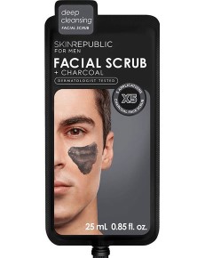 Skin Republic For Men Charcoal Facial Scrub
