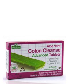 Aloe Pura Aloe Vera Colon Cleanse Advanced Tablets
