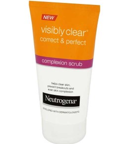 Neutrogena Visibily Clear Correct And Perfect Complexion Scrub