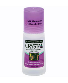 Crystal Body Deodorant Roll On
