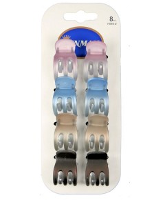 71080 D Mini Butterfly Hair Clips