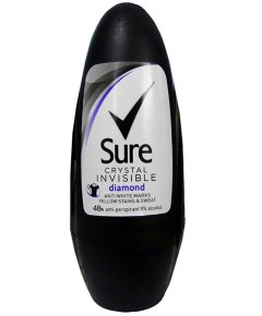 Sure Crystal Invisible Diamond 48H Anti Perspirant Roll On