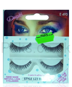 Dimples Hand Made Natural Look Eyelashes 123