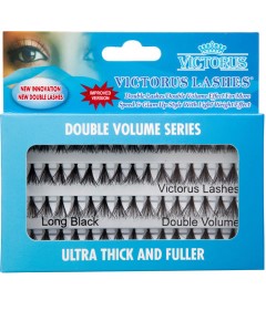 Double Volume Series Ultra Thick And Fuller Large Black Lashes