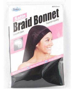 Satin Braid Bonnet 074