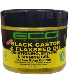 Black Castor And Flaxseed Oil Conditioning Styling And Shining Gel