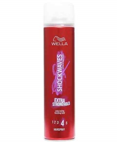 Shock Waves Extra Strong Hold 4 Hair Spray
