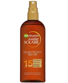 Ambre Solaire Golden Protect Sun Oil SPF 15
