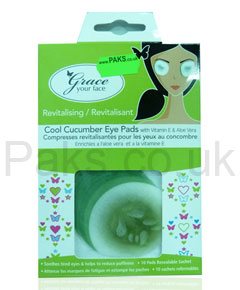 Grace Your Face Cool Cucumber Eye Pads